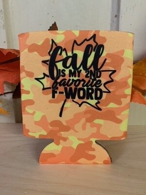 Fall Is My 2nd Favorite F-Word Can Cooler