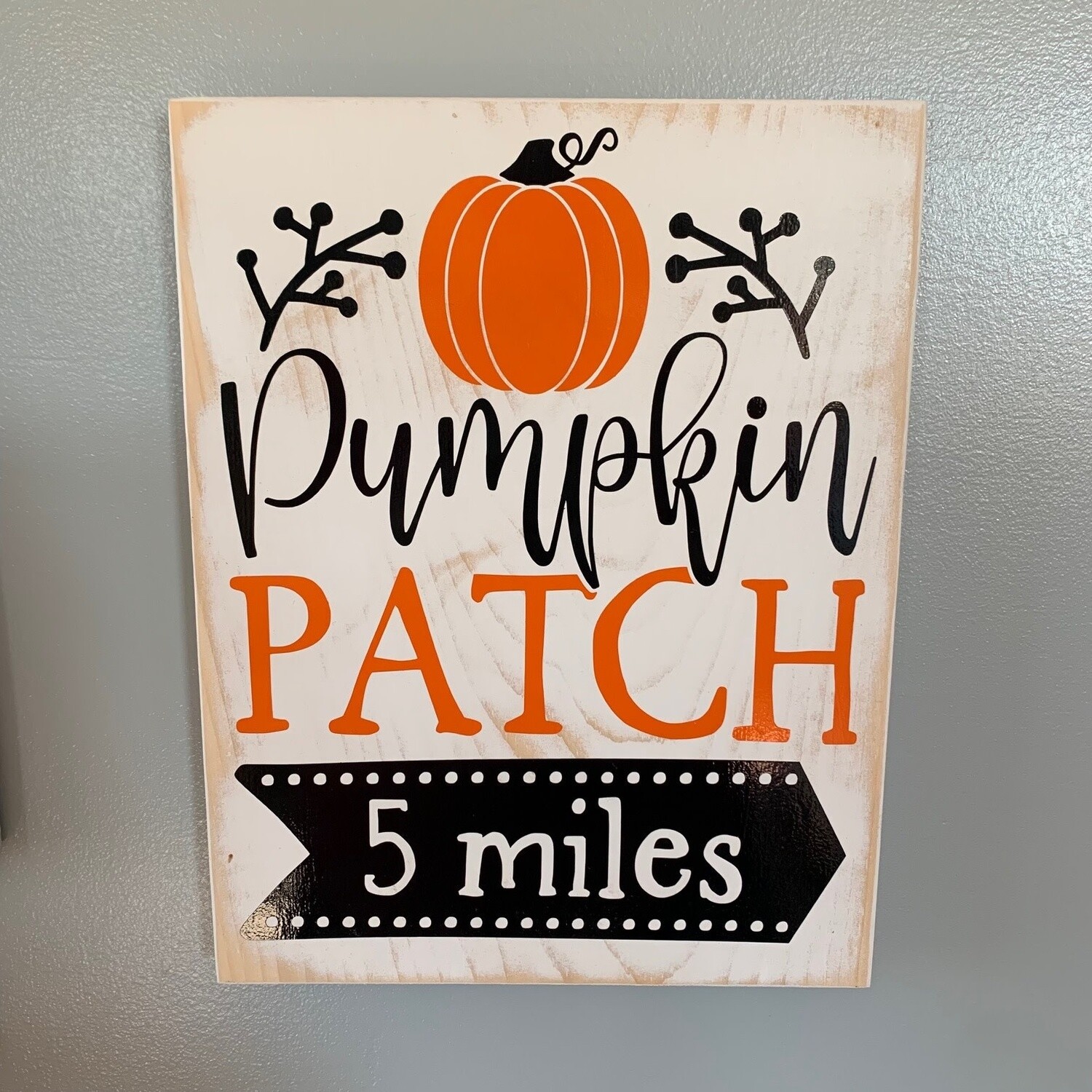 Pumpkin Patch Sign