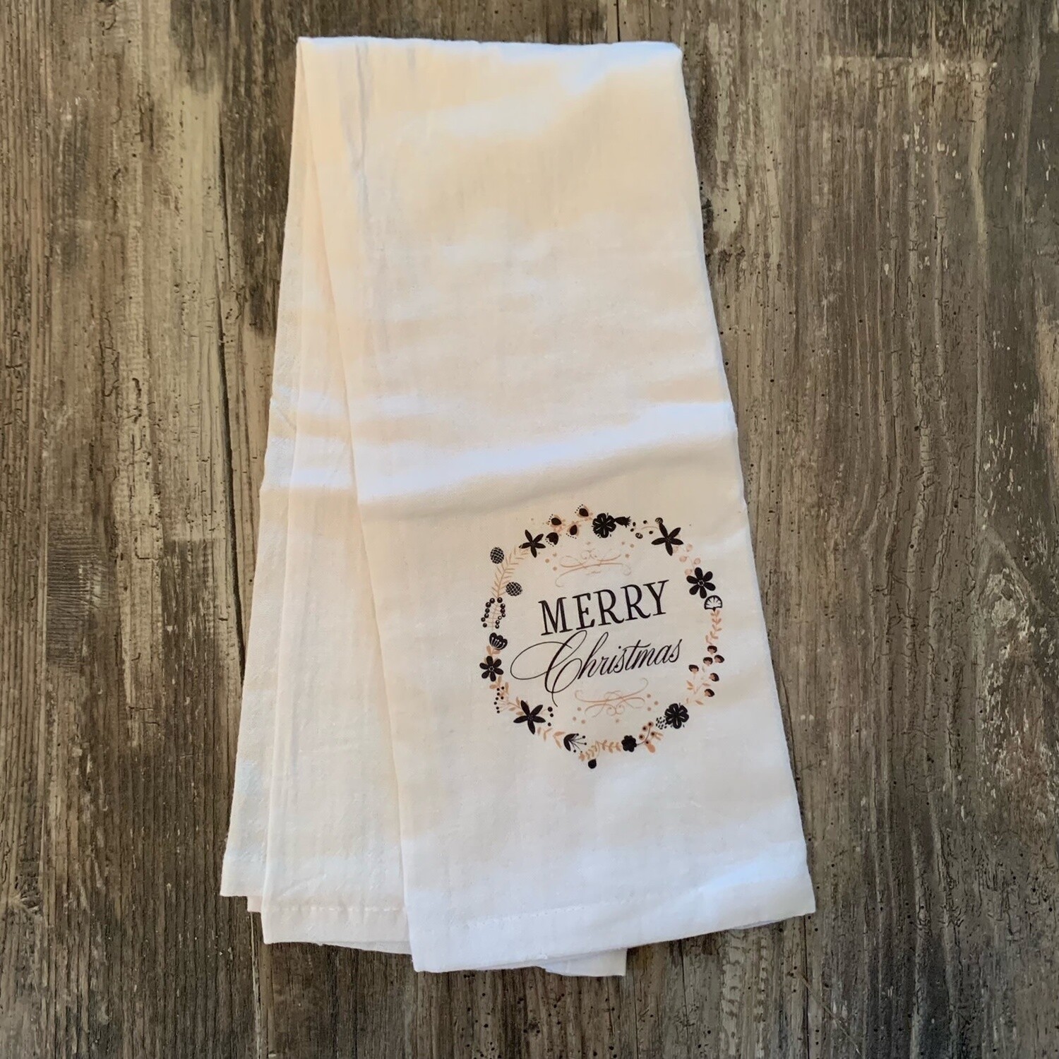 Merry Christmas Tea Towel