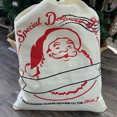 Woven Santa Sack