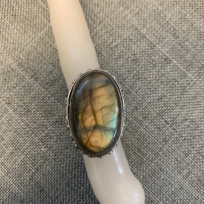 Labradorite Ring (Size  8)