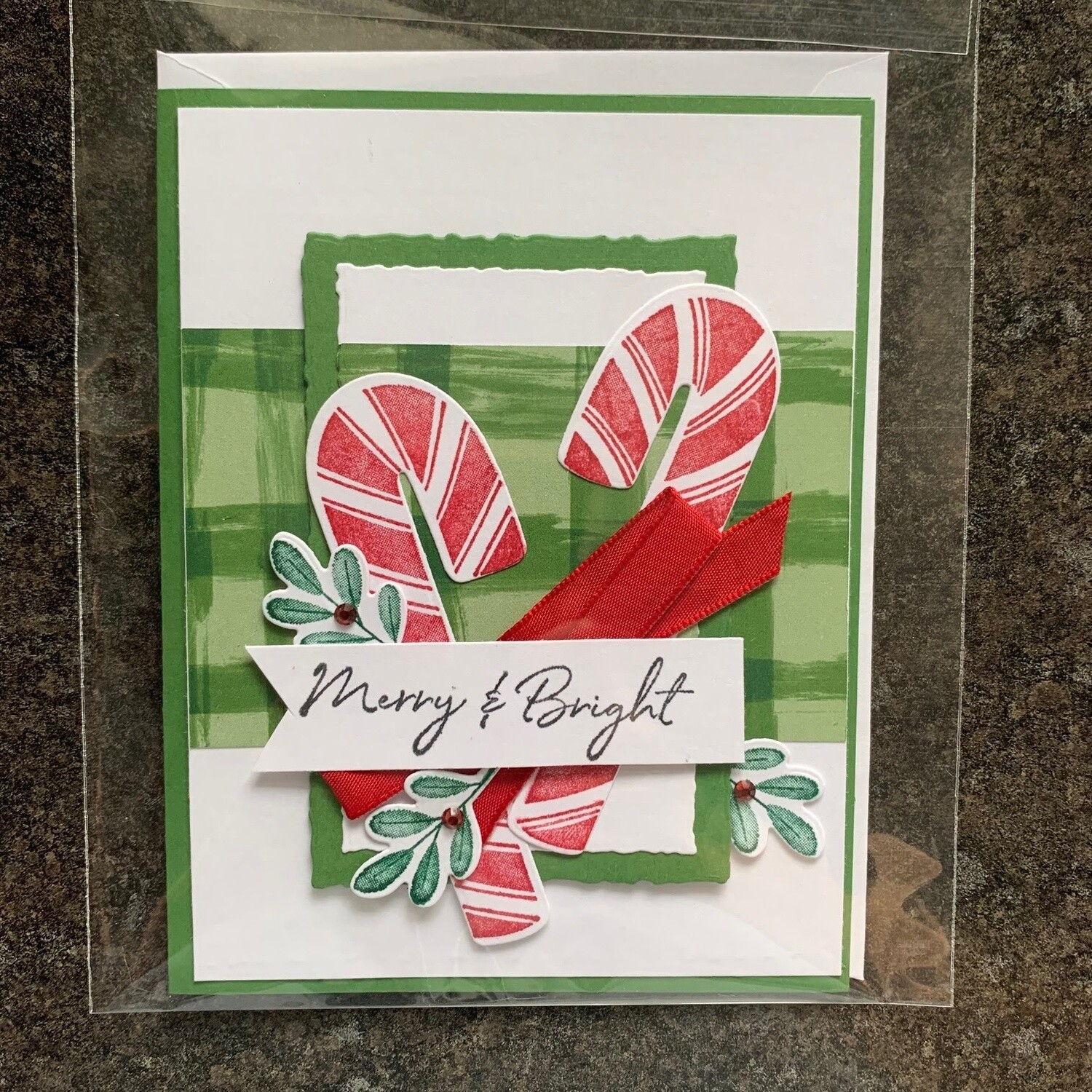 Merry And Bright Christmas Card