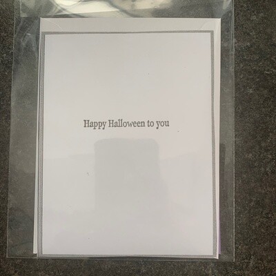 Halloween Handmade Card