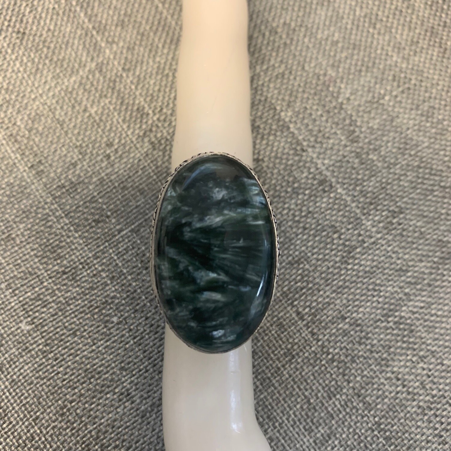 Seraphinite Ring (Size  6.5)