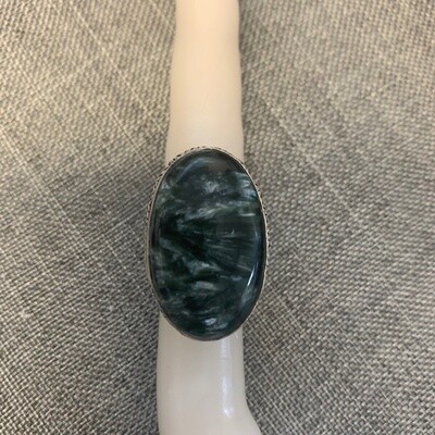 Seraphinite Ring (Size  6.5)