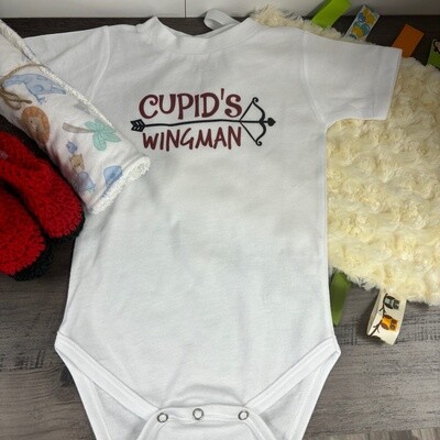 Cupid&#39;s Wingman Baby Bodysuit