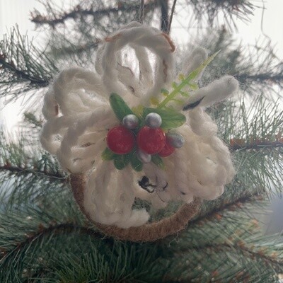 Holly Ornament