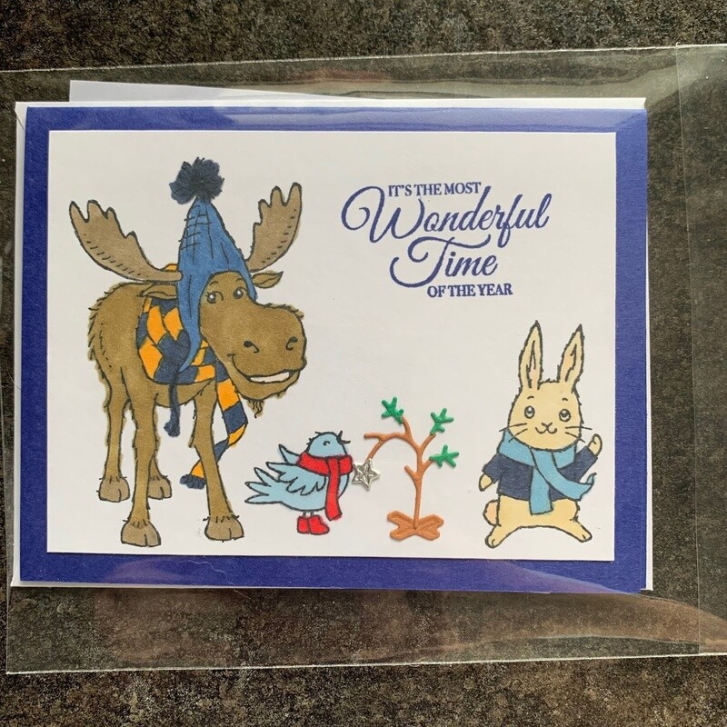 It&#39;s The Most Wonderful Time Of The Year Christmas Card