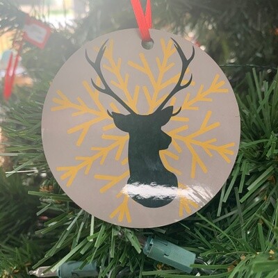 Deer Head Ornament