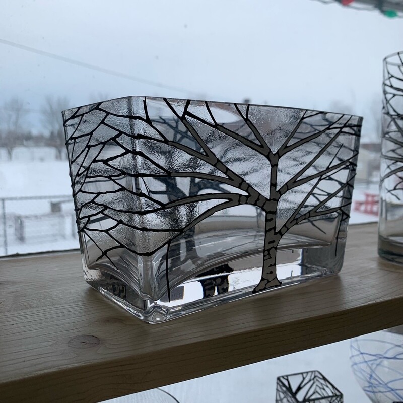 Birch Cube # 116