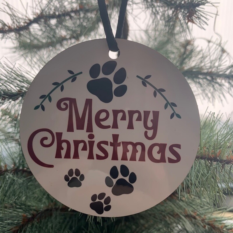 Merry Christmas Ornament