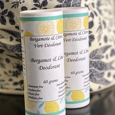 Bergamot And Lime Deodorant
