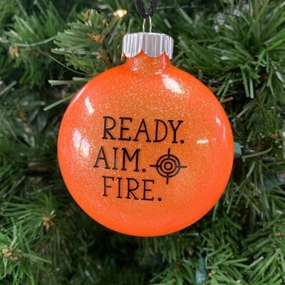 Ready Aim Fire Glitter Ball