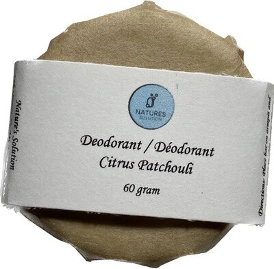 Citrus Patchouli Deodorant