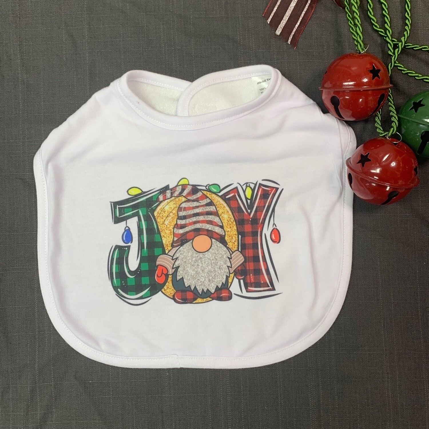 Joy Gnome Bib