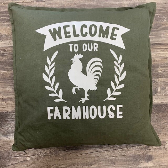 Welcome To Our Farmhouse Pillow