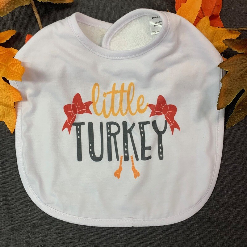 Little Turkey Bib