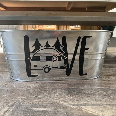 Love Camper Camp Tin