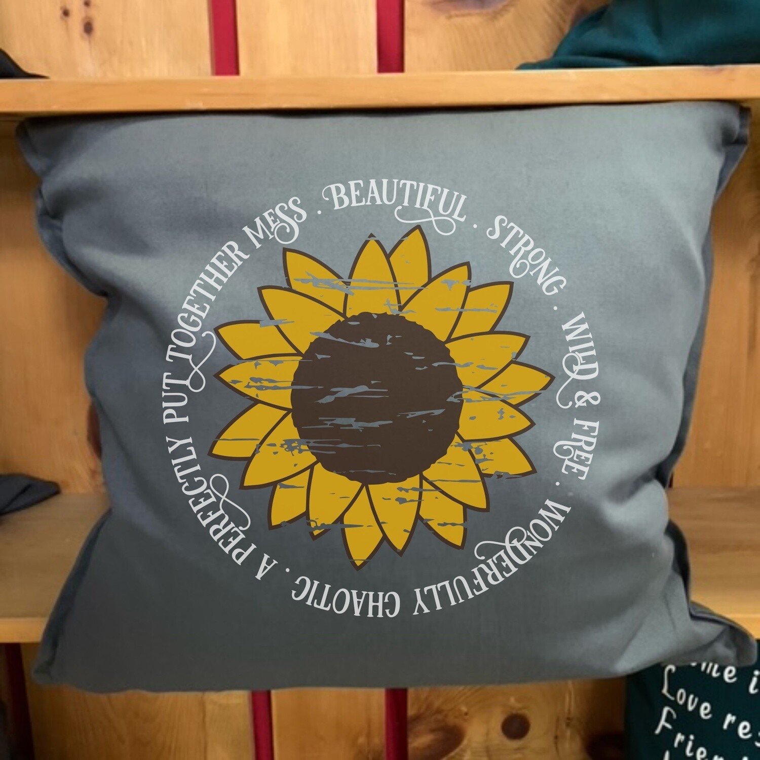Sunflower Pillow