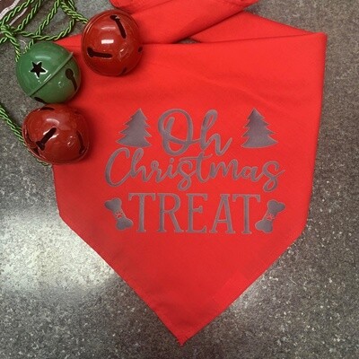 Oh Christmas Treat Dog Bandana