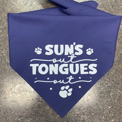 Sun&#39;s Out Dog Bandana