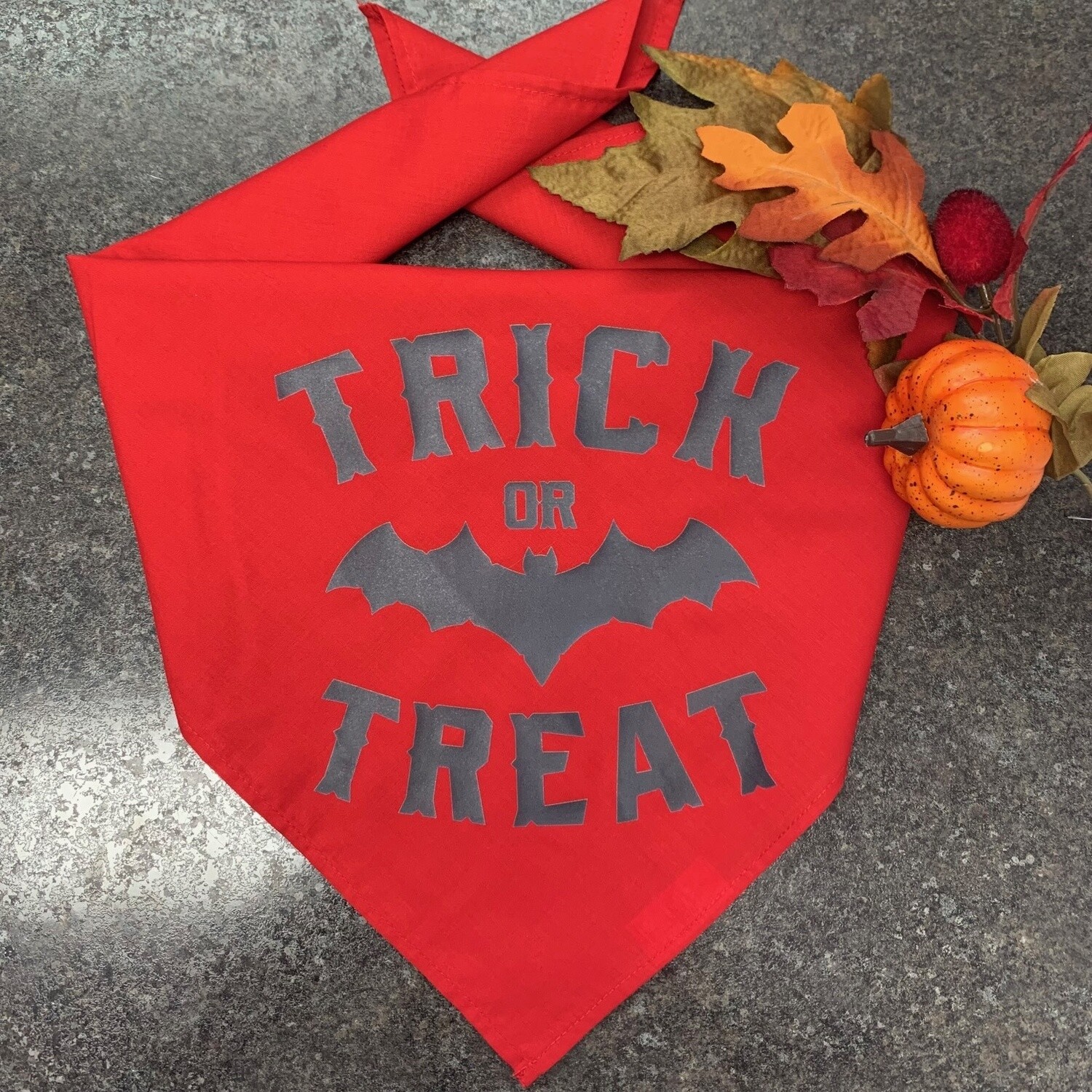 Trick or Treat Dog Bandana