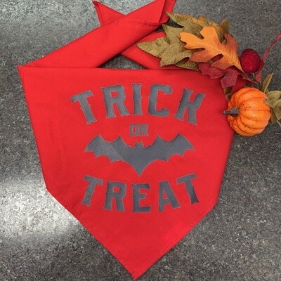 Trick or Treat Dog Bandana