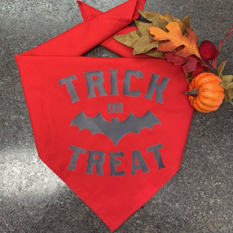 Trick or Treat Dog Bandana
