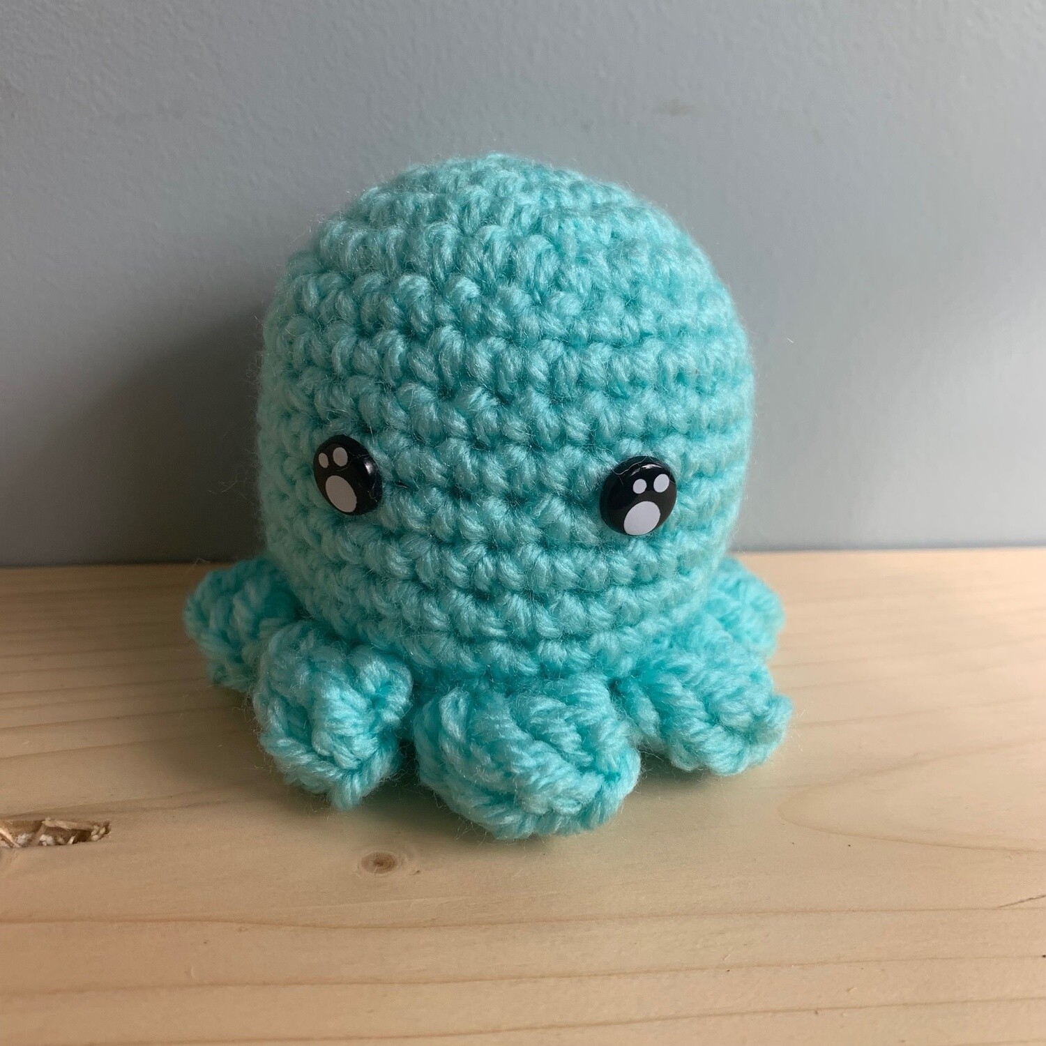 Crochet Rattle Octopus