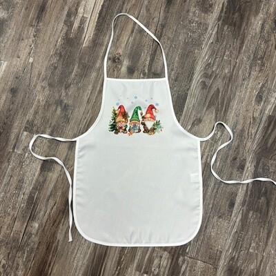 Christmas Gnomes Kids Apron