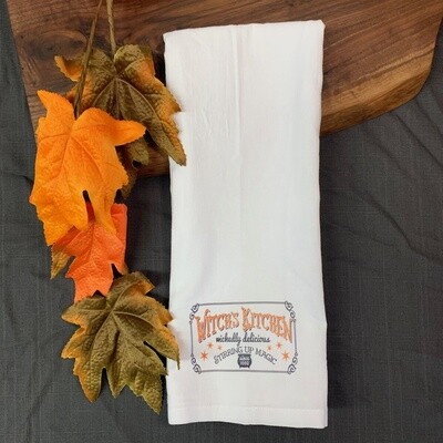 Witch&#39;s Kitchen Tea Towel