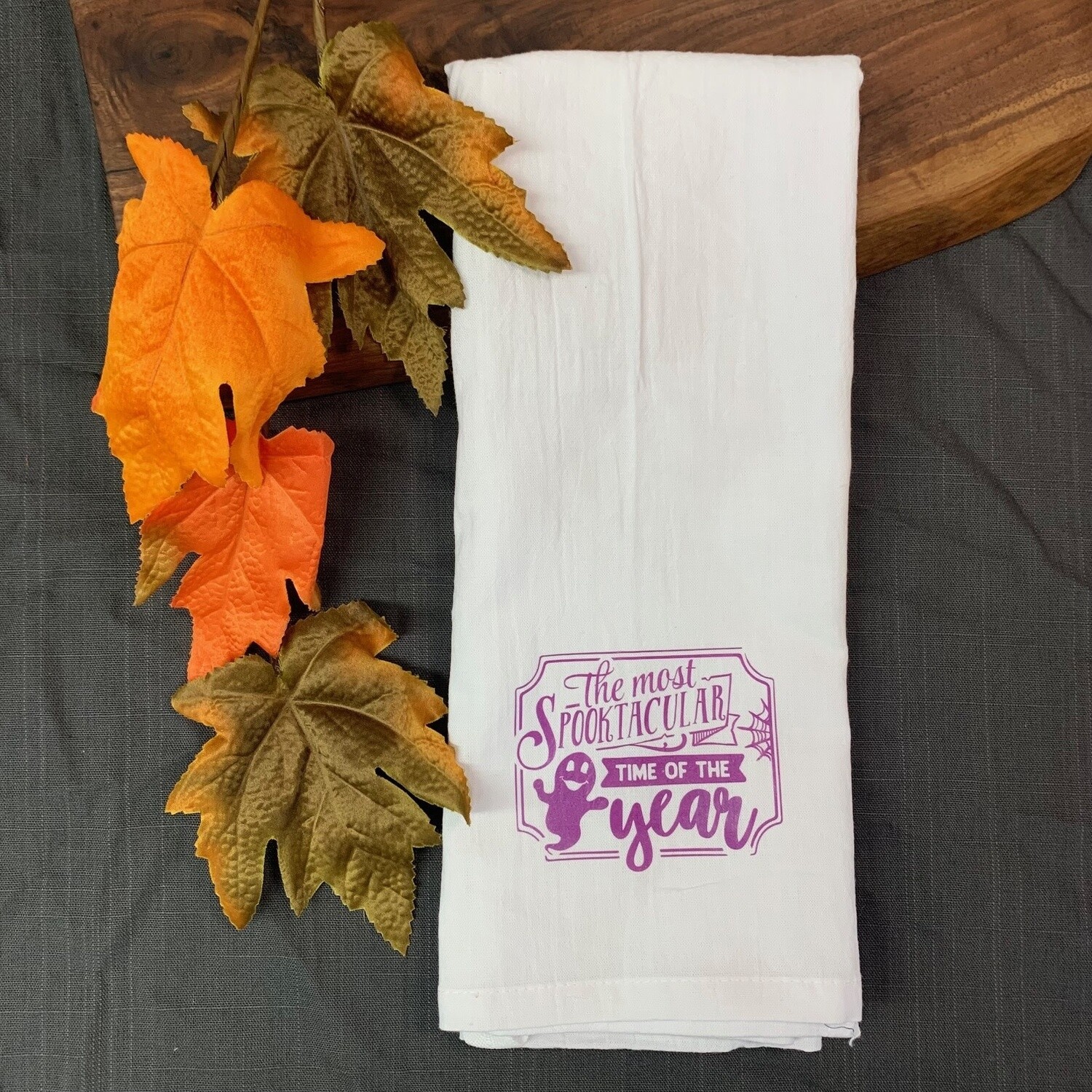 The Most Spooktacular Time of The Year Tea Towel