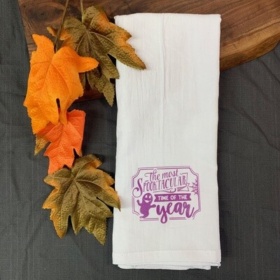 The Most Spooktacular Time of The Year Tea Towel