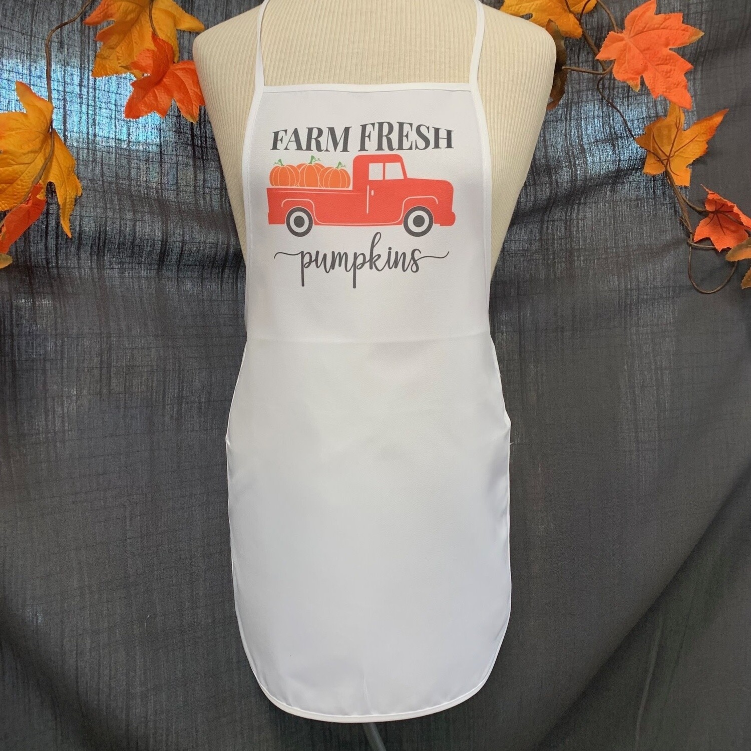Farm Fresh Pumpkins Kids Apron