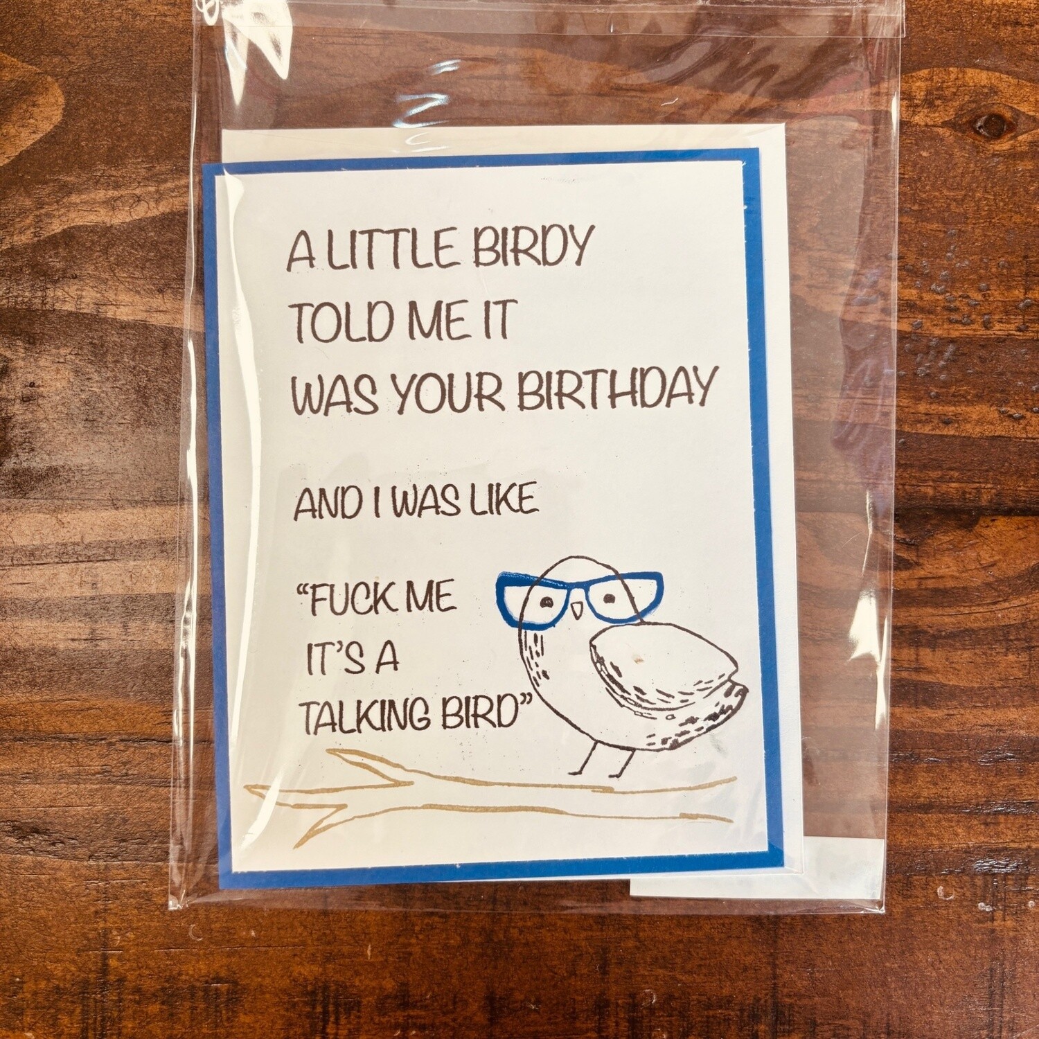 Naughty Birthday Card