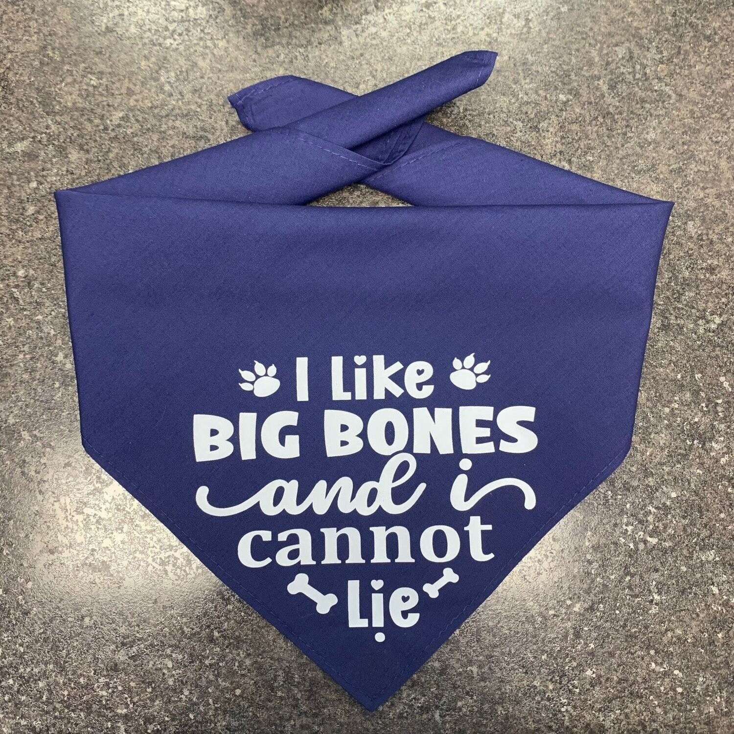 I like Big Bones Dog Bandana