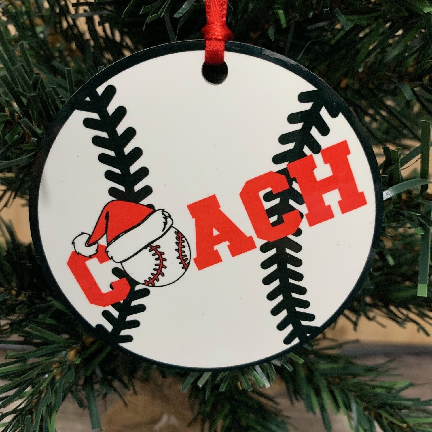 Baseball Coach Ornament