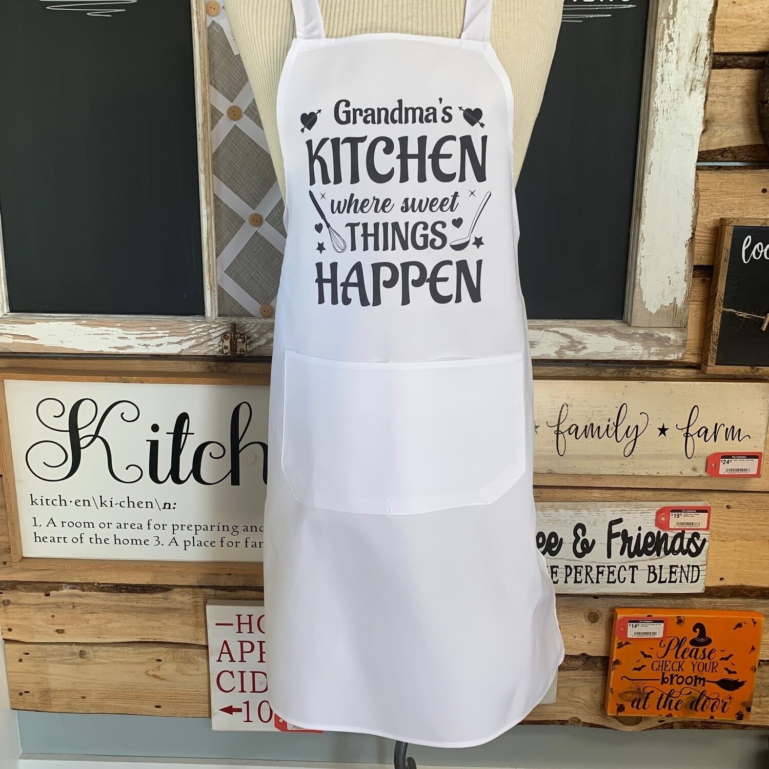 Grandma&#39;s Kitchen Apron