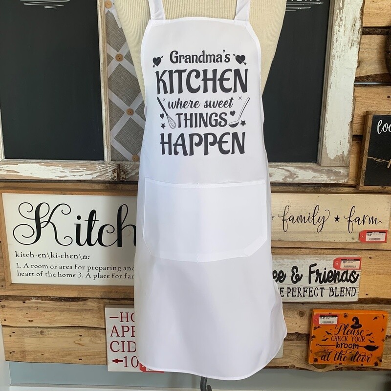 Grandma&#39;s Kitchen Apron