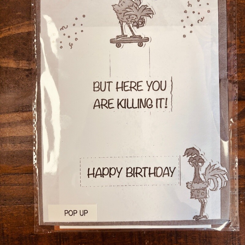 Grumpy Old Man Birthday Card