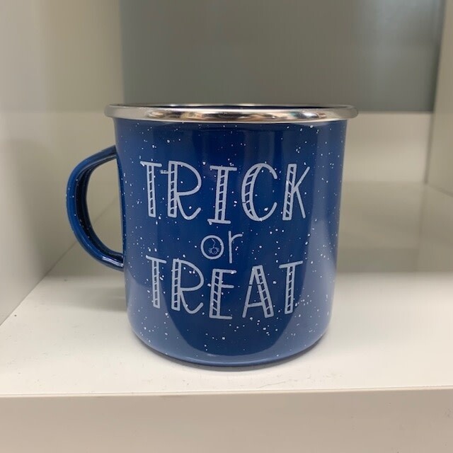Trick Or Treat Tin Mug