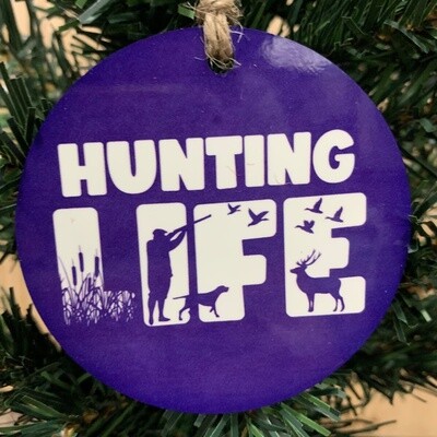 Hunting Life Ornament