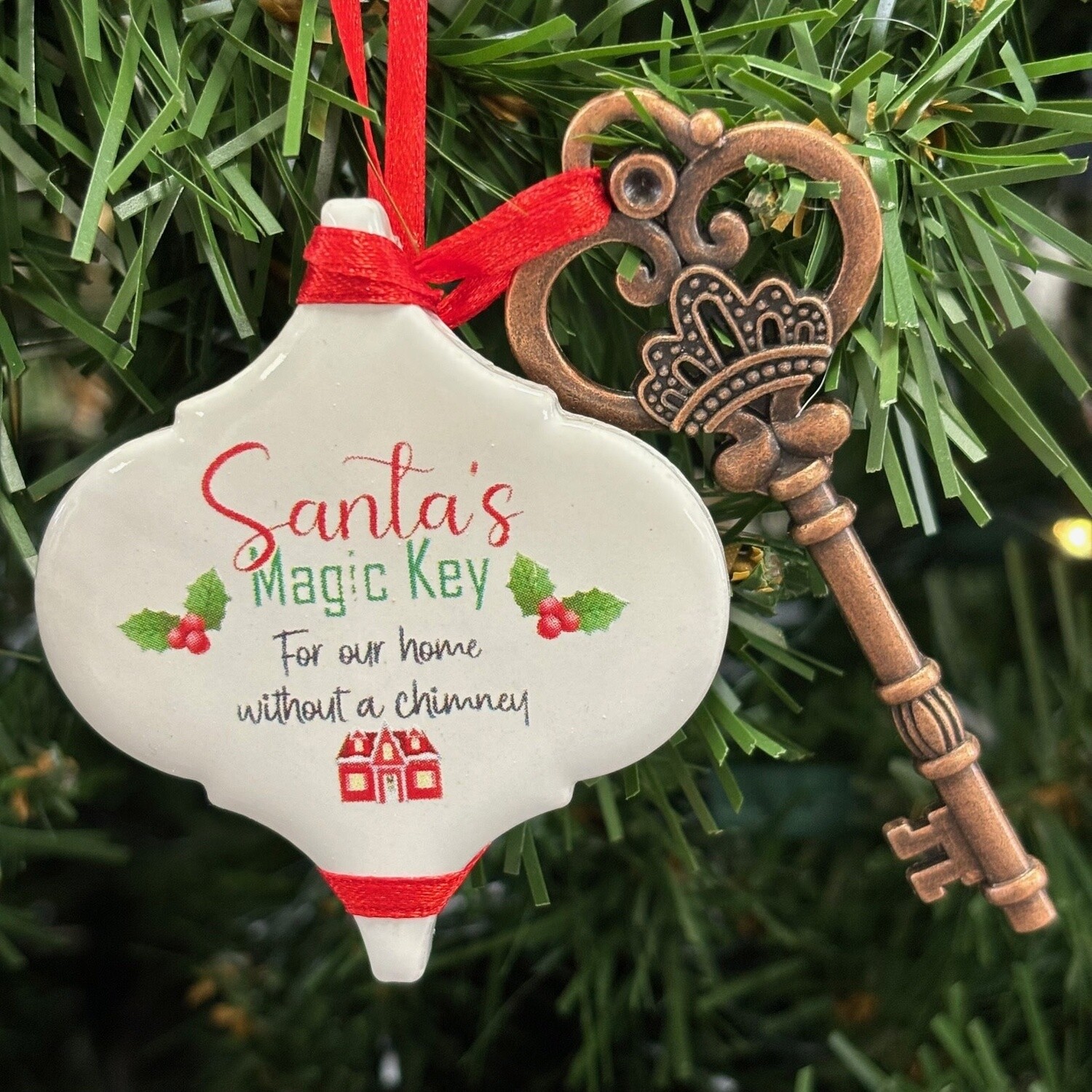 Santa&#39;s Magic Key Ornament