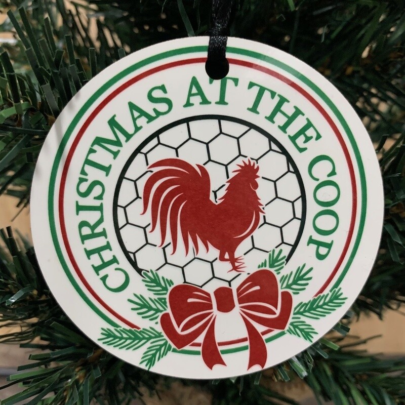 Christmas At The Coop Ornament
