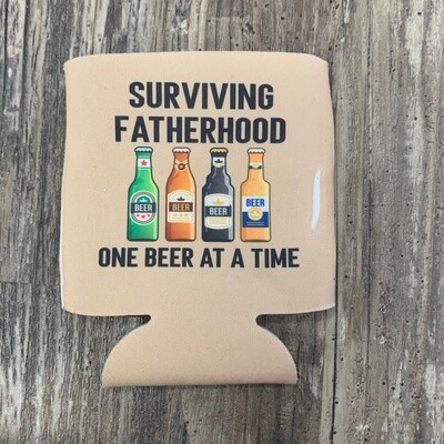 Surviving Fatherhood One Beer At A Time Can Cooler