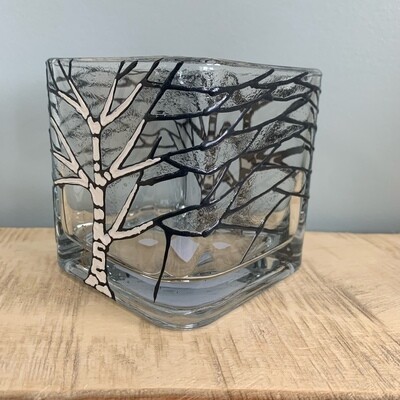 Birch Cube #127