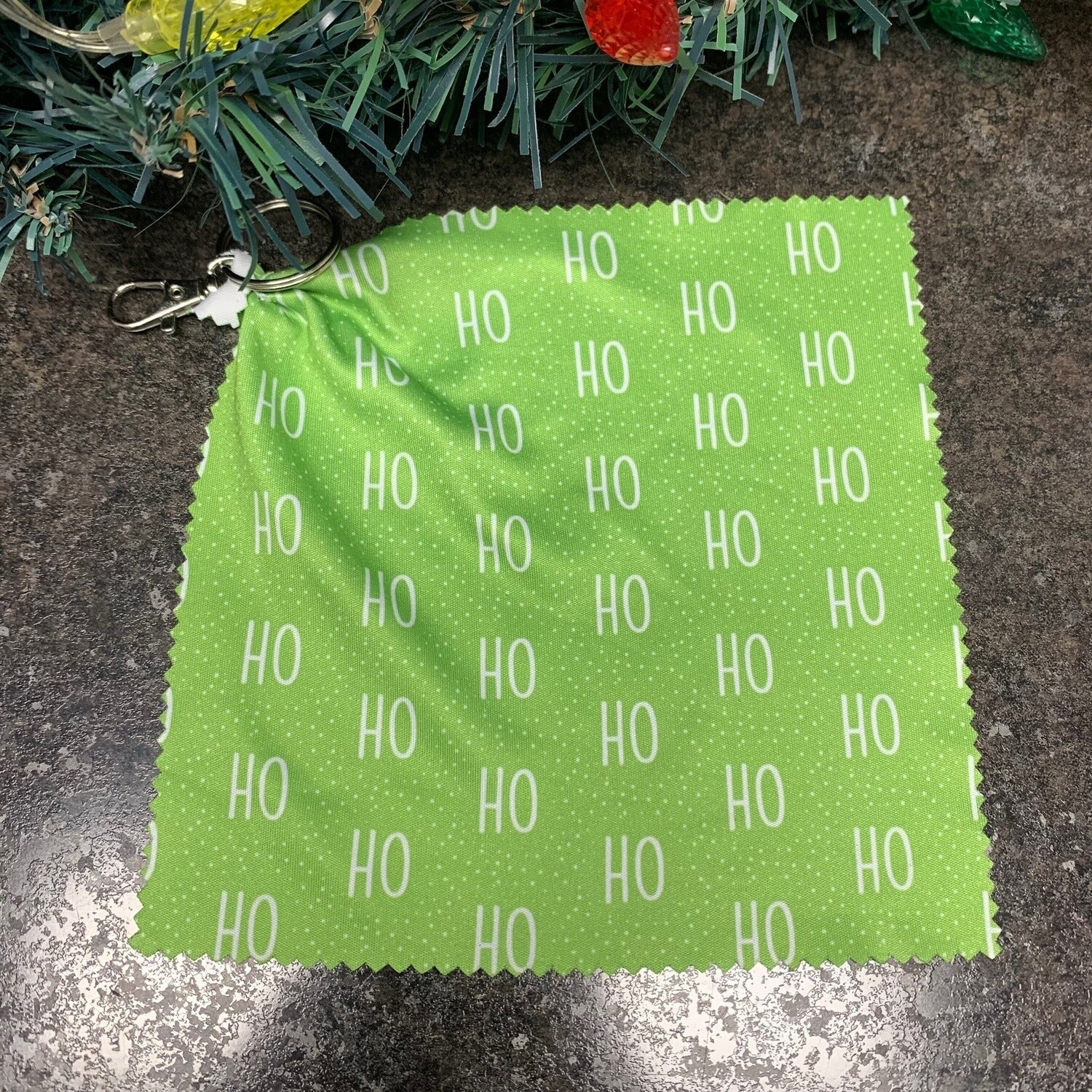 HO HO HO Optic Cloth