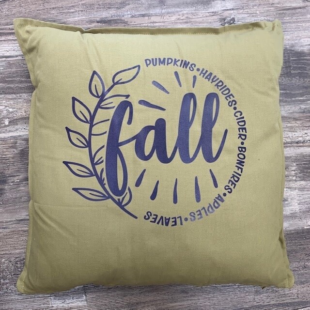 Fall Laurel Pillow