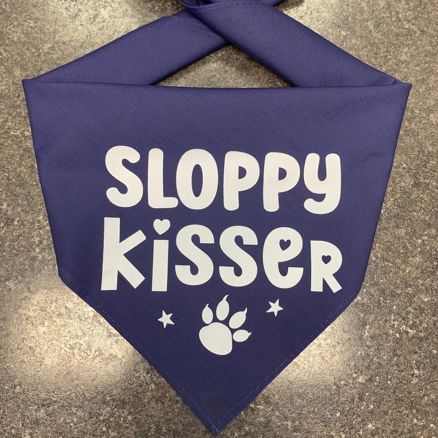 Sloppy Kisser Dog Bandana