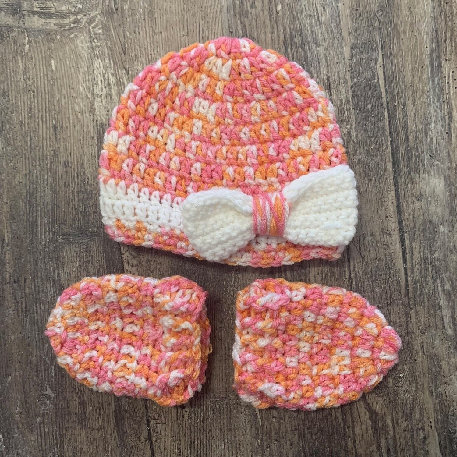 Baby Toque and Mitts Set